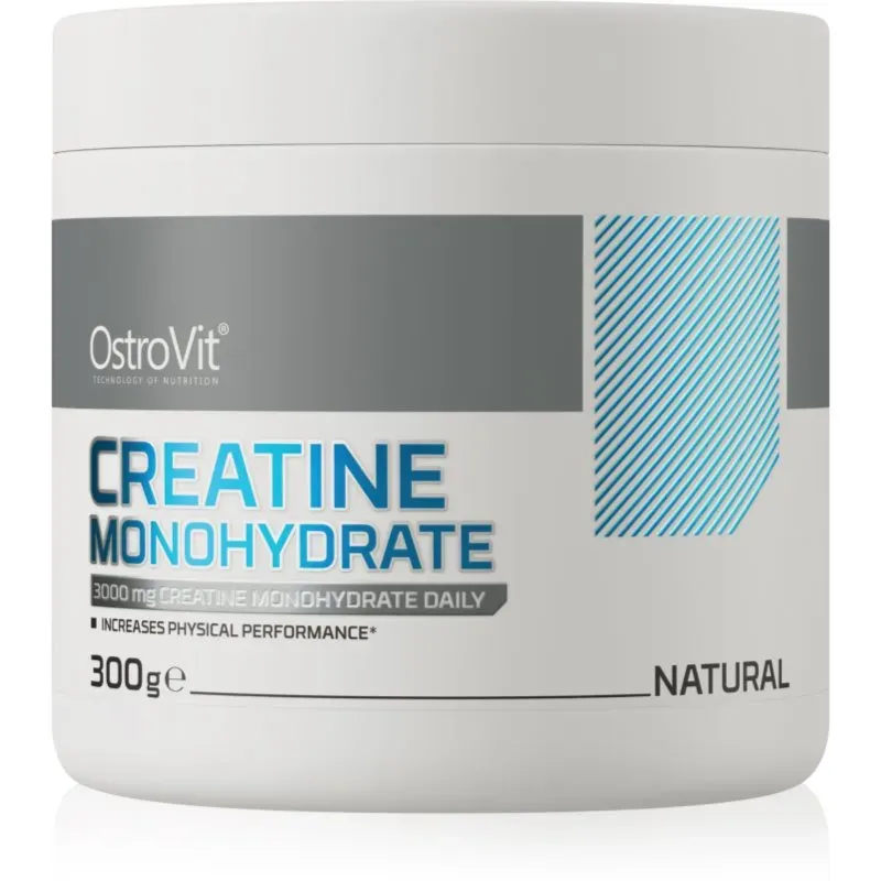 OstroVit Creatine Monohydrate Förderung der sportlichen Leistung Geschmack Natural 300 g
