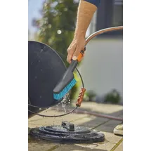 Gardena Waschbürste Cleansystem Handbürste S hard Grau/Türkis