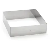 De Buyer 3906.16 Tortenringe Aus Edelsahl, Höhe 4,5 cm 16Cm, Silber