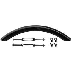 Ortlieb Quick Rack Mudguard 38 mm - black