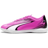 Puma Ultra Play It Soccer Shoes, Poison Pink-Puma White-Puma Black, 41 EU