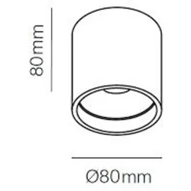 Light-Point Surface 300 LED Weiß - Wohnzimmer - 8
