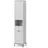 Vicco Eliza Badschrank 40 x 190 cm Weiß Metall/MDF/Spanplatte/Massivholz