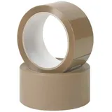 Livepac-Office Klebeband 3 Rollen 66 m x 48 mm braun