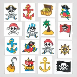 Tattoos Piraten (pro Set 48) Mitgebsel