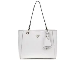 GUESS Shopper Jena Noel Tote white logo