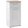 Quartier Unterschrank CASA 38 x 38 x 82 cm Braun/Weiß