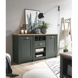 Home Affaire Sideboard Cambridge 145 x 83 x 41 cm Grün