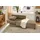 JOB Recamiere Cord 1-Sitzer Grau
