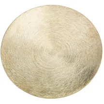 Nklaus 2X Kerzenteller Ø 14cm Dekorationteller Aluminium Kerzenuntersetzer für Stumpenkerzen Windlichter Spülmaschinenfest 2810