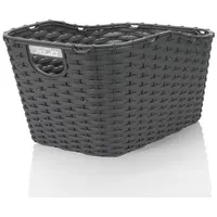 XLC Fahrradkorb Polyrattan schwarz