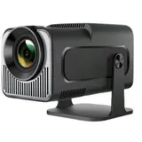 Mini Beamer AOSO HY320 – 200 ANSI, HD 720p, WiFi6, Bluetooth 5.0, Android 11, 150 Zoll, Tragbarer Heimkino Projektor - Schwarz