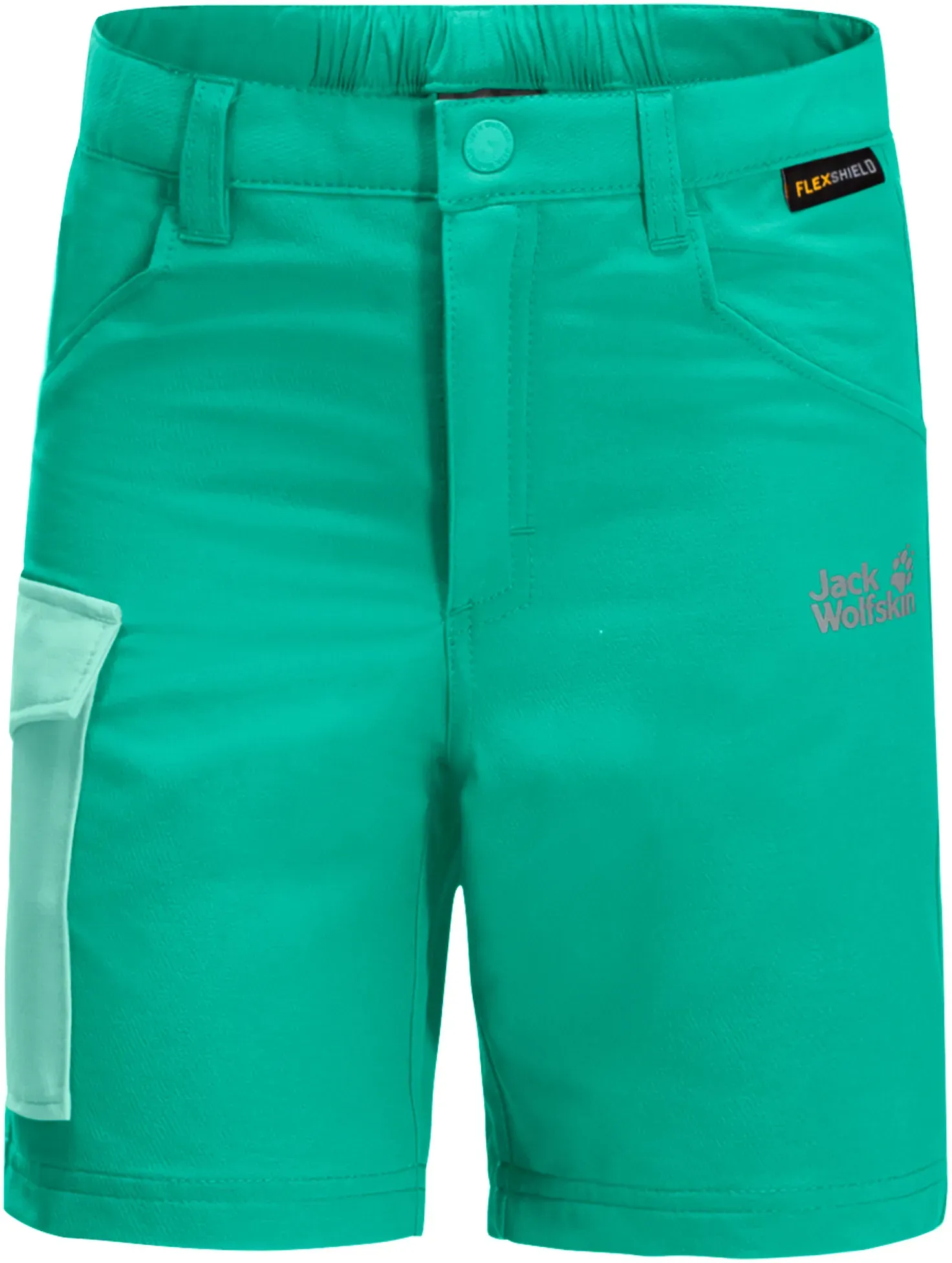 Kinder Shorts Jack Wolfskin  Active Shorts Deep Mint 116 cm - Blau