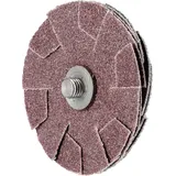 Pferd TOOLS Kissenschleifer KS Ø 50x5 mm Gewinde 1/4-28 UNF A 80 zum Schleifen schmaler Schlitze