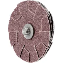 Pferd TOOLS Kissenschleifer KS Ø 50x5 mm Gewinde 1/4-28 UNF A 80 zum Schleifen schmaler Schlitze