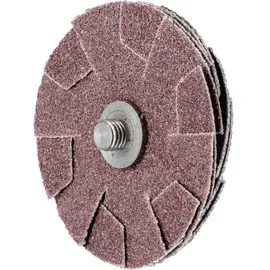 Pferd TOOLS Kissenschleifer KS Ø 50x5 mm Gewinde 1/4-28 UNF A 80 zum Schleifen schmaler Schlitze