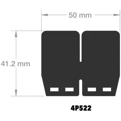 V-FORCE KLEPLATTEN VOOR 4