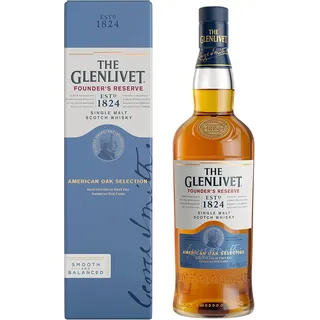 Glenlivet Founder's Reserve Single Malt Scotch Whisky – Schottischer Single Malt Whisky aus der Speyside Region – 1 x 0,7 l