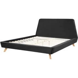 Beliani Vienne 180 x 200 cm Schwarz