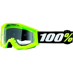 100% Strata 2 Mini Kinder Motocross Brille, gelb