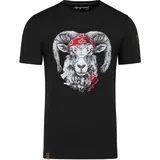 ALMGWAND 1928 ALMGWAND Herren Shirt Ogrisalm, Größe M in Schwarz01100 Schwarz01100