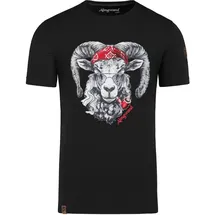 ALMGWAND 1928 ALMGWAND Herren Shirt Ogrisalm, Größe M in Schwarz01100 Schwarz01100