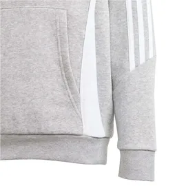 adidas Tiro 24 Hoodie Grau/Weiß 140