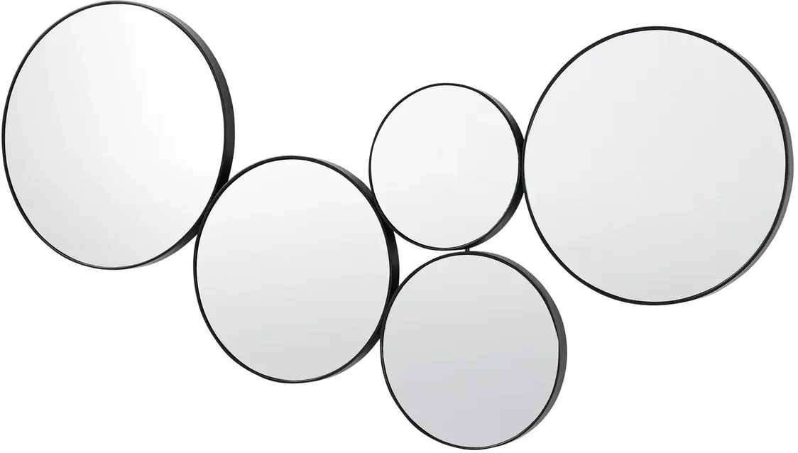 Broste Copenhagen - Kunst Spiegel, schwarz