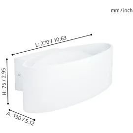 EGLO Maccacari weiß