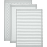 ROSS Geschirrtuch »SUPERIOR«, (Set, 3 tlg., 3x Geschirrtuch 50x70 cm), weiß