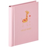 walther design Walther MA-148-R Einsteckalbum Baby Animal rosa für 30 Fotos