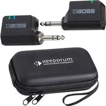 Boss WL-20 Wireless Funk-System für Gitarre + keepdrum Soft-Case