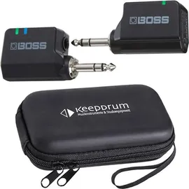 Boss WL-20 Wireless Funk-System für Gitarre + keepdrum Soft-Case