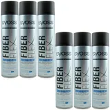 Syoss Professional Fiber Flex Haarspray x 400 ml flexible Styles Haltegrad: 4