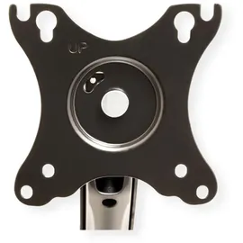 Value Dual LCD-Arm, Tischmontage, Gasfeder, 5 Gelenke, schwarz