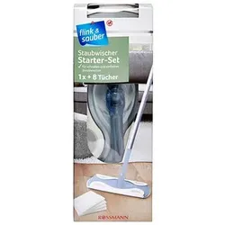 flink & sauber Staubwischer Mikrofaser, 1 Set
