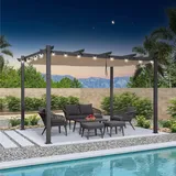 Purple Leaf Pergola 3 x 4 m Beige