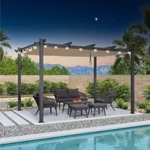 Purple Leaf Pergola 3 x 4 m Beige