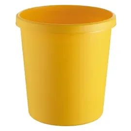 Helit Papierkorb 18 l Gelb