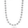 Liebeskind Berlin Kette Spikes Silber Edelstahl