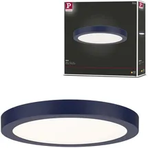 Paulmann LED Panel Abia 1x22W rund Nachtblau