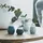 räder Mini Pastellvasen 4er Set, blau