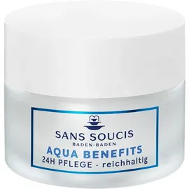 Sans Soucis Aqua Benefits Gesichtscreme 24h Pflege Creme 50 ml