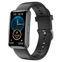 Fitnessuhr, Schrittzähleruhr (ohne App und Handy), 1,47 Zoll Touchscreen, Kalorienzähler, Schlafüberwachung, Stoppuhr, wasserdicht IP68, Timer - Schwarz