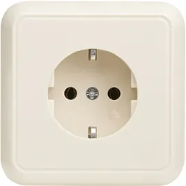 Schneider Schuko-Steckdose 1 St. Weiß