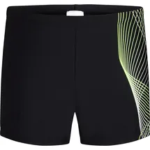 Mc Kinley Ju.-Badehose Norm Trunks B Schwarz/Grün Lime 164