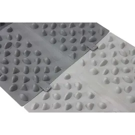 Sport-Thieme Kiesel-Puzzlematte ""Pebble"", Soft, Hellgrau
