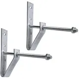 PRO PLUS Reifenwandhalter 2er-Set