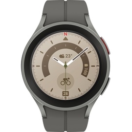Samsung Galaxy Watch5 Pro grey titanium 45 mm LTE Sport Band grey