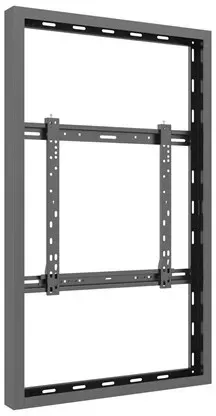 M Pro Series - enclosure - for digital signage panel - wire medium - black - Max 25 kg - recommended for 49